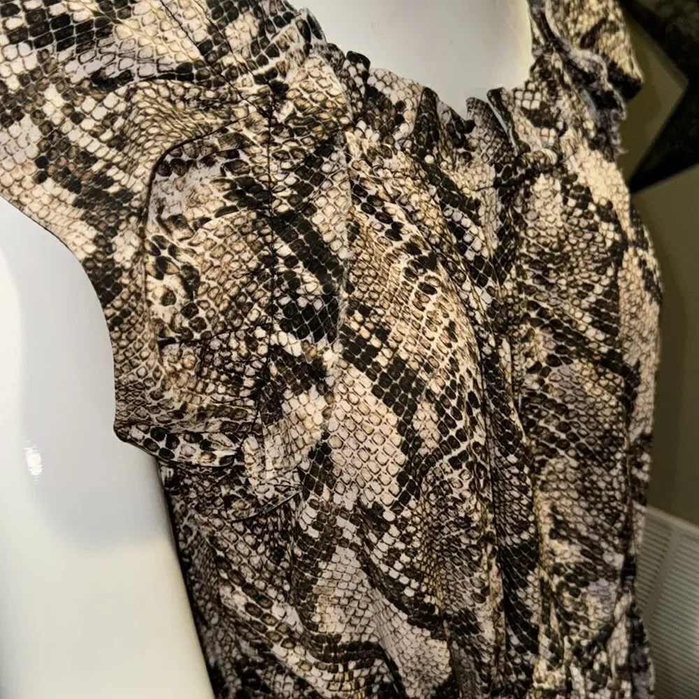 FIGUE python  Print Midi Length Dress - Picture 6 of 10
